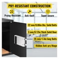 thumbnail image 4 of Electronic Safe Deposit Box, Secret Hidden Piggy Bank Digital Access & Override Keys for Store Money Jewelry Documents ,Strong Secure, 4 of 7
