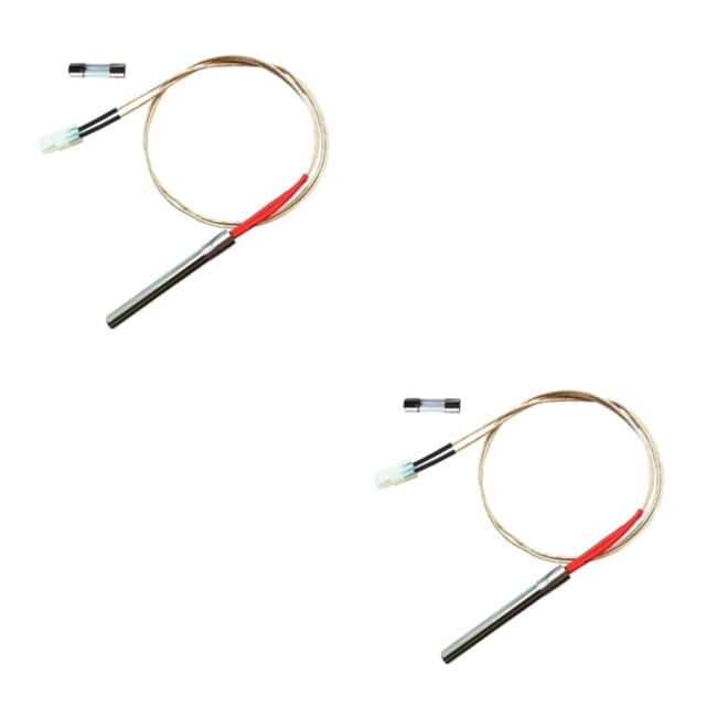 Eigraketly Kit de encendido de barra caliente seguro y eficiente para parrillas de reemplazo de estufa de pellets duradero multifuncional fácil 2piezas