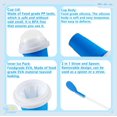thumbnail image 5 of REGNBUE Taza para hacer granizados, 2 piezas de taza para hacer granizados mágicos congelados, taza para hacer jugos, leche y helado, máquina portátil para hacer granizados mágicos congelados para niñ, 5 of 5