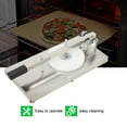 thumbnail image 2 of SUDEG Manual Pizza Dough Press Machine 24cm Household Pizza Dough Pastry Stainless Steel Press Machine, 2 of 12