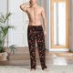 thumbnail image 2 of Balery BBQ Pantalones de pijama para hombre, pijama ultraligero, pantalón de descanso-3X-Large, 2 of 6