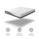 thumbnail image 3 of Colchon Smart Bamboo Premier  Memory Foam Ergonomico Nivel 5 Firmeza King, 3 of 4