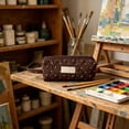 thumbnail image 5 of Back to School Supplies Under 1 Pencil Case Stylish Durable Versatile Zipper Pencil Case Large Pencil Bag for Teens and Adults #872, 5 of 6
