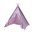 thumbnail image 3 of Tienda de campaña para niños, casa infantil, cabaña creativa, regalos portátiles, casa de juegos para niños violeta, 3 of 9