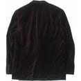 thumbnail image 2 of Alfani Mens Velvet Two Button Blazer Jacket, Red, 38 Regular, 2 of 2