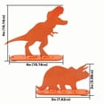 thumbnail image 4 of Allen Company Steel Airgun Target Set, 2 Dinosaur Targets, Orange, 4 of 15