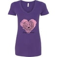 thumbnail image 3 of Inktastic Doodle Mom Women's V-Neck T-Shirt, 3 of 5