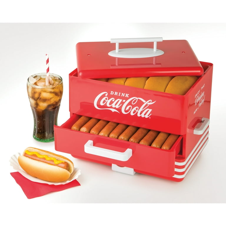 Coca Cola Tous Drots Reserve 4 Large Drinking Glasses. Hamburger& Hot Dog.  20 Oz