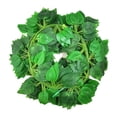 thumbnail image 3 of Planta artificial de hoja perenne para decoración de balcones, jardines y cercas, adorno de boda de 6,6 pies, enredadera de hiedra sintética resistente al agua, 3 of 8