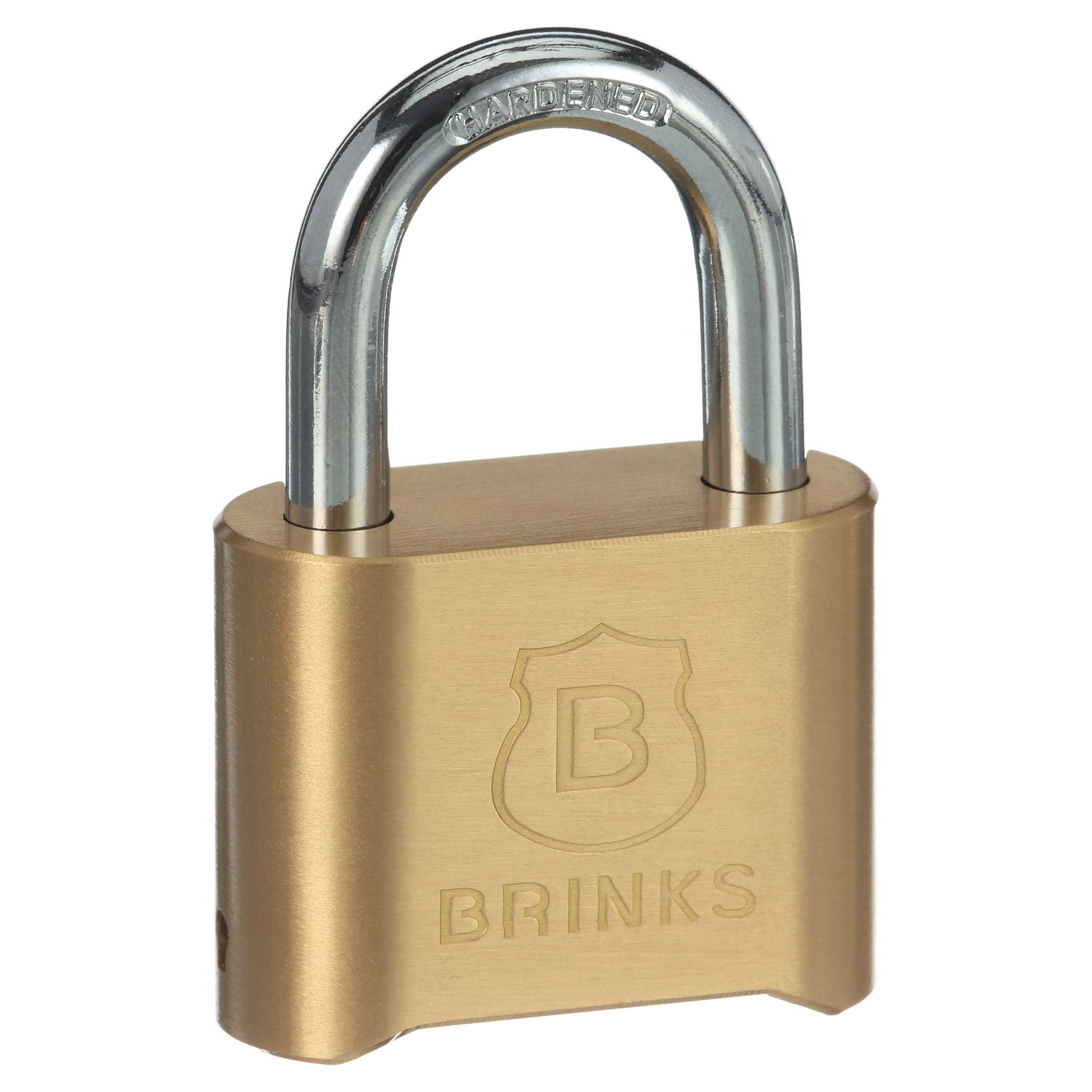Brinks Solid Brass 50mm Resettable Combination Padlock with 1in Shackle - image 2 of 7
