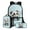 Cartoon Panda, variant on Glacier Tiger Print School Backpack Set 17 Inch Book Bag Large Capacity Primary School Bookbag 3 Pack Travel Backpacks Lunch Bag Pencil Case Lightweight Daypack Knapsack