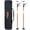Black+Brown, variant on Pink Hoverboard Seat Attachment Go-Kart, Fits 6.5 8 10 Hoverboards, Sturdy Adjustable Off-Road Frame, Hover Cart for Family Fun, Not Include Hoverboard