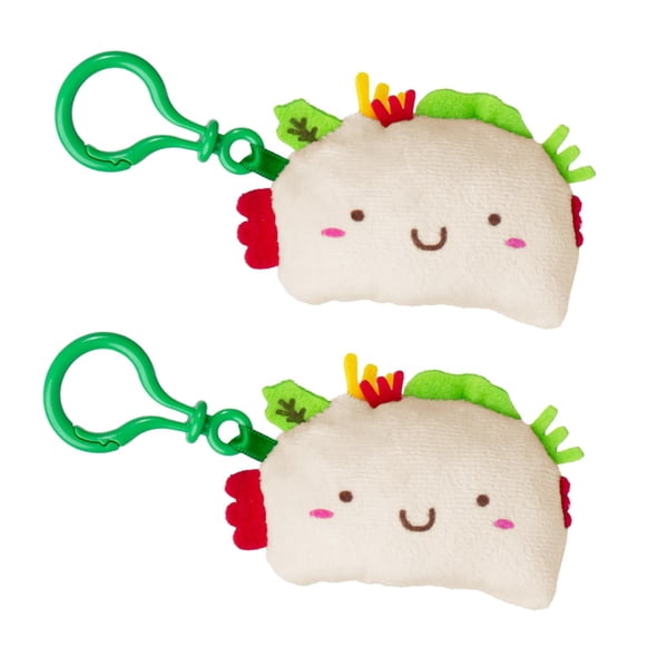 Llavero de taco de peluche Taco Cat Goat Cheese Pizza 5 x 10 cm