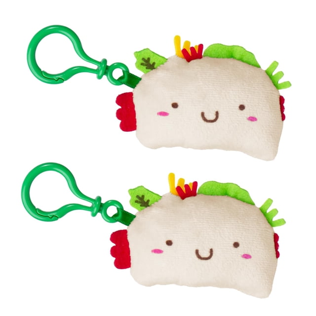 Llavero de taco de peluche Taco Cat Goat Cheese Pizza 5 x 10 cm