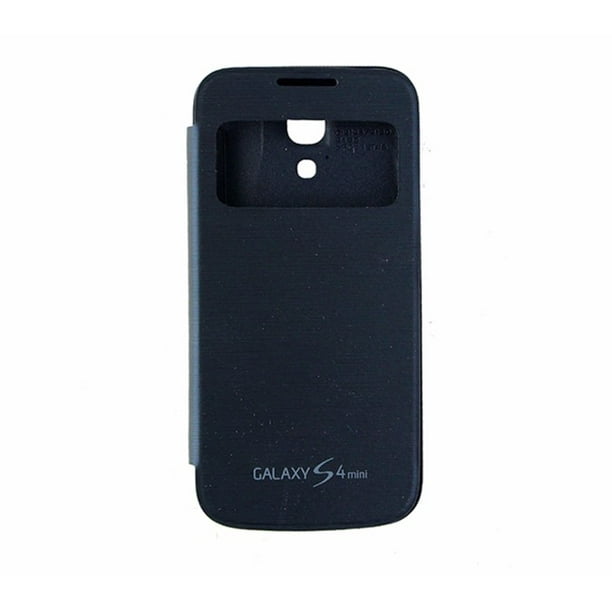 venster Bloody Berri Samsung S-View Flip Cover Case for Samsung Galaxy S4 Mini - Black  (Refurbished) - Walmart.com