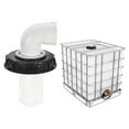 thumbnail image 1 of Cubierta de filtro de tapa IBC de 163 mm, tanque de agua de lluvia de 90 grados, cubierta de IBC con filtro de nylon lavable, 1 of 1