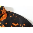 thumbnail image 6 of SSLR Mens Halloween Shirt Pumpkins Shirt Short Sleeve Button Down Shirt, 6 of 8