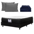 thumbnail image 1 of Colchón Matrimonial + Box Belu + Sábanas Softy + Almohadas 2-Pack Dicasa Legan, 1 of 8