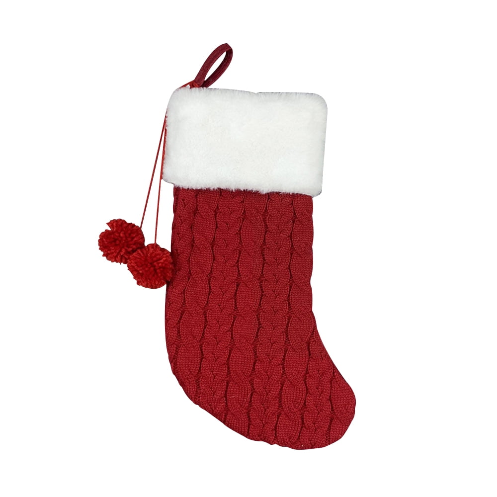 Details about   Personalised Merry Christmas Rudolph Red Christmas Stocking With White Trim 