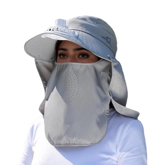 Summer Hats for Women UV Bucket Hat for Vacation Ready Look Outdoor Sun Hats With Fan For Leisure Activities In All Seasons Stylish And Functional Headwear For Warm Weather