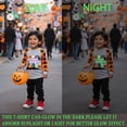 thumbnail image 2 of DDSOL Girls Boys Halloween Tee Shirt Glow in the Dark Graphics Long Sleeve Tops 2-7T, 2 of 6