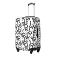 thumbnail image 2 of Balery Luggage Cover Hand Drawn Snake Print Suitcase Covers for Luggage Elastic Washable Suitcase Protector Fits 18-32 Inch Luggage-Small, 2 of 9