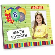 Personalized Green Happy Birthday Off Set Frame