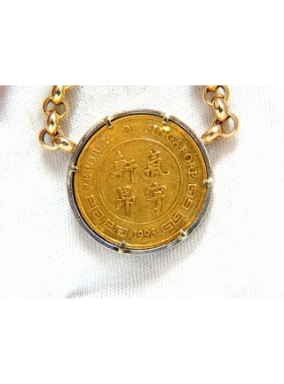 Penny 24k Gold Plated Personalized Disc Bracelets