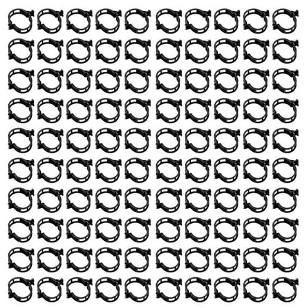 

Fixing Clip Secured Plastic Plant Clip Upgrade Plant Support Clips Garden Clips for Climbing Plants Plastic Clips Plant Support Clips Tomato Grape Vine Vegetables Plant Fixing Clips (100PCS） Black
