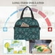 thumbnail image 4 of Balery Vintage Floral Bolsa de Almuerzo Impresa, Caja de Almuerzo Reutilizable, Bolsa Térmica Aislada para Almuerzo, Bolsa Antiderrames, 4 of 7