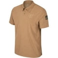 thumbnail image 2 of Men's Colosseum Khaki Wisconsin Badgers OHT Military Appreciation Cloud Jersey Desert Polo, 2 of 4