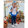 thumbnail image 3 of Cjfdfy Little Girls Boys Halloween Shark Costume Sleeveless Hooded Zip Up Cosplay Costume Cute Baby Halloween Shark Costume Sleeveless Cosplay Outfit 0-3Y, 3 of 9