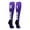 #01, variant on Player Id Number Socks Over the Calf Purple White (#66, Small)