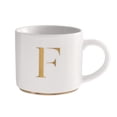 thumbnail image 1 of Taza para Café de Iniciales Oro de 500ml LuckyLy, Letra A dorado 500 ml, 1 of 8