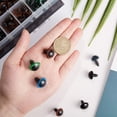 thumbnail image 6 of 200pcs Plastic Safety Eyes with Washers 5 Size 10~18mm 4 Color Craft Doll Eyes for Doll Animal Crafts Stuffed Crochet Animals Puppet Doll Mixed Color DIY, 6 of 8