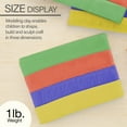 thumbnail image 2 of BAZIC Modeling Clay 4 Primary Color 1 LB, Non Toxic Dough for Crafting, 2-Packs, 2 of 7