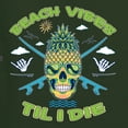 thumbnail image 6 of Wild Bobby Beach Vibes Till Die Women Graphic Tee, 6 of 6