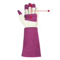 thumbnail image 5 of Long - length Garden Gardening Gloves - Pigskin Material, Wear - resistant, Beekeeping - resistant, Shock - absorbing, Stab - resistant, Heat - resistant, 5 of 6