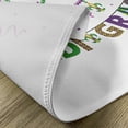 thumbnail image 5 of Ambesonne Mardi Gras Place Mats Set of 4, Fleur De Lis Beads, Standard Size, Purple Green Yellow, 5 of 6