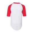 thumbnail image 4 of Augusta Sportswear - Youth Three-Quarter Sleeve Baseball Jersey - 4421, 4 of 4