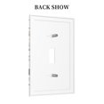 thumbnail image 2 of Fotbe Not All Those Who Wander Are Lost 3 Print Duplex Receptacle Wall Plate, 1-Gang 5.0" x3.0" Wall Outlet Covers, Dual Outlet Faceplates Covers, Color-matched Screws Included-Style T, 2 of 6