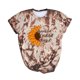 thumbnail image 1 of Blusa con estampado de teñido anudado de Acción de Gracias para mujer Pompotops hfajkhk123695, 1 of 5