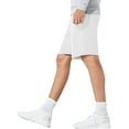 thumbnail image 3 of Hat and Beyond Men's Lightweight Brushed Fleece Elastic Sweat Shorts with Pockets, 3 of 6