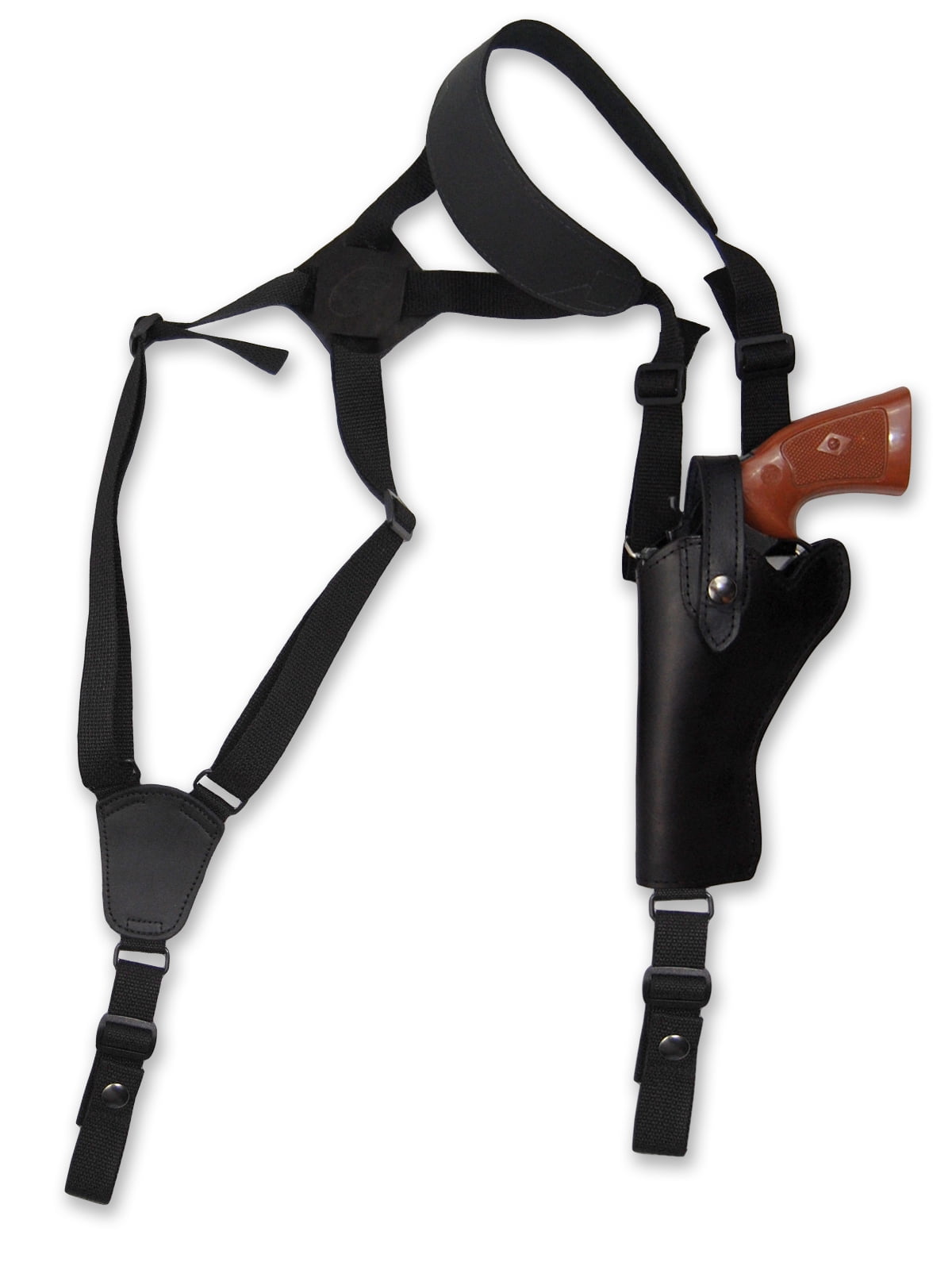 Barsony Brown Leather Vertical Shoulder Holster for COLT SINGLE ACTION ARMY 4" 