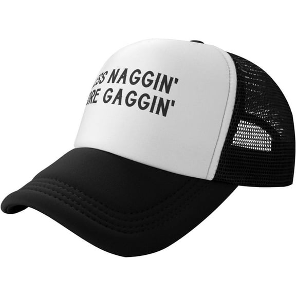 Less Naggin More Gaggin Men's Adjustable Baseball Cap Vintage Dad Hat Trucker Cap