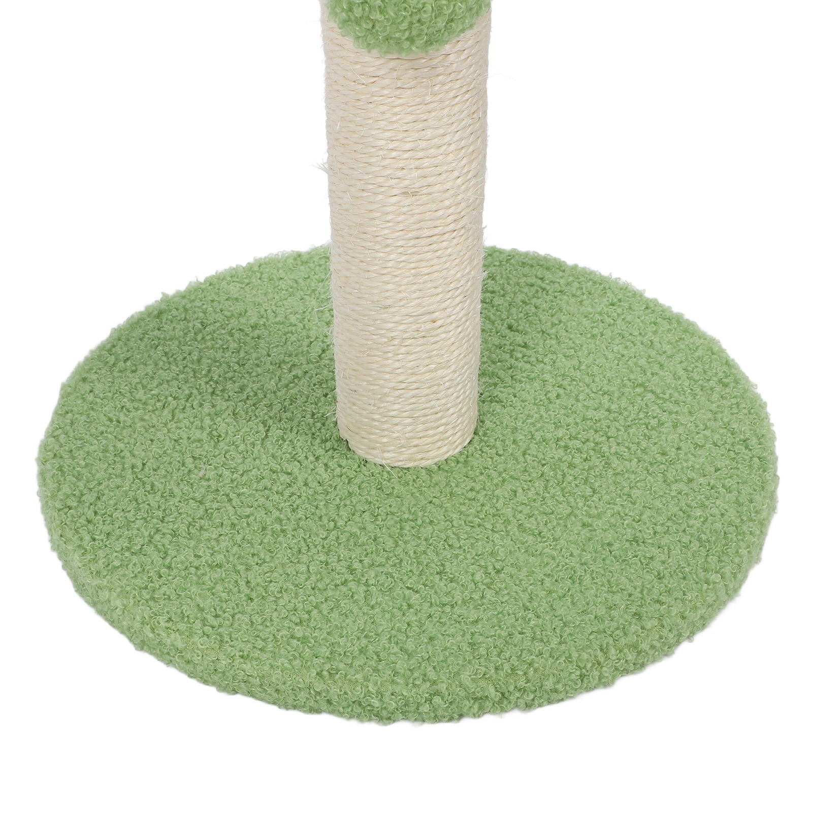 BOKYAN Compact Green Sisal Cat Scratching Post with 3 Plush Balls – Sturdy, Space‑Saving Design for Home Furniture Protection