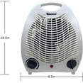 thumbnail image 4 of Radiateur soufflant compact Tooltech® 750-1500 watts avec thermostat réglable, 4 of 5