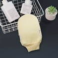 thumbnail image 2 of Huanglei Pieces Exfoliating Gloves For Body Scrub Reusable Shower Gloves Against Dry Skin For Gentle Massage, 2 of 5