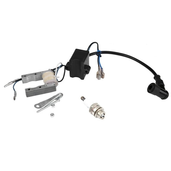 CDI Ignition Coil Magneto for Motorized 49cc 66cc 80cc Engine Bicycle Spark Plug