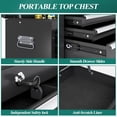 thumbnail image 3 of Howsvn 2-in-1 8-Drawer High-Capacity Rolling Tool Storage Cabinet with Detachable Top Box, Lockable Wheels & Adjustable Shelf - Heavy-Duty Metal Cart for Garage & Workshop, 3 of 7